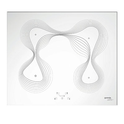 Gorenje IT65KR Induction Hob Designed by Karim Rashid, White